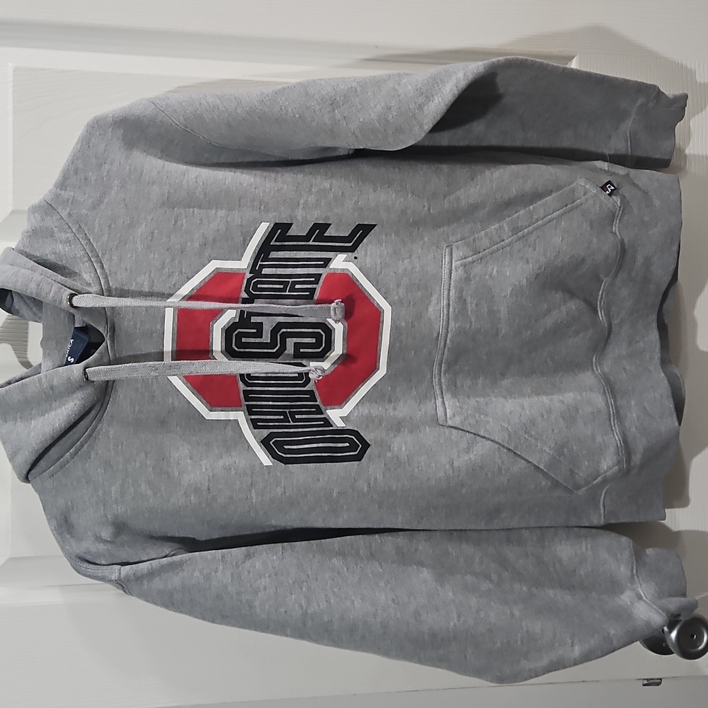 J. America Ohio State Gray‎ and Red Hoodie Size Small